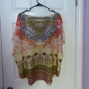 Patterned blouse